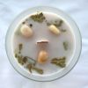 Mint and Moonstone Gemstone Candle - Inner Growth