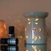 Classic White Oil Burner - Dragonfly